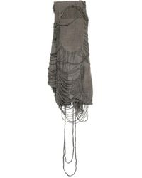 Forme D'expression - Écharpe Fiamma À Effet Usé - Lyst