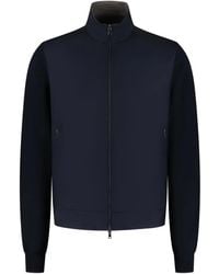 Paul & Shark - Jacke mit Strickeinsatz - Lyst