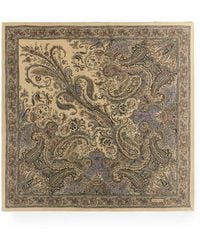 Ralph Lauren - Paisley-Print Crepe De Chine Scarf - Lyst