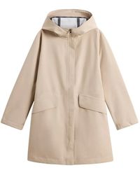 Woolrich - Light Stretch Parka Coat - Lyst