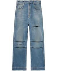 1989 STUDIO - Weite Jeans Im Distressed-Look - Lyst