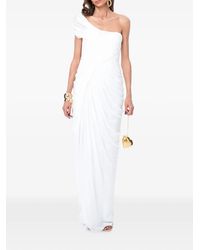 Ana Radu - One-Shoulder Draped Maxi Dress - Lyst