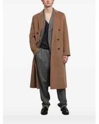 Department 5 - Double-Breasted Wool Coat - Lyst