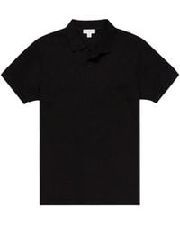 Sunspel - Cotton Short-Sleeve Polo Shirt - Lyst
