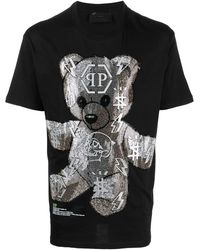 Philipp Plein - Teddy Bear Short-Sleeve T-Shirt - Lyst