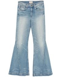 Antik Denim - Faded Flared-Leg Jeans - Lyst