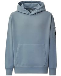 C.P. Company - Lens-Detail Cotton Hoodie - Lyst