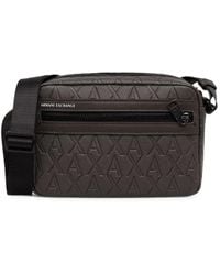 ARMANI EXCHANGE - Sacoche À Logo Embossé - Lyst