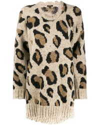 R13 - Leopard Print Sweater - Lyst