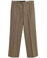 sunflower - Bridge Wool Check Trousers - Lyst