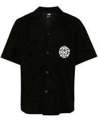 The North Face - Logo-Print Short-Sleeved Shirt - Lyst