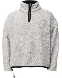 Bonsai - Bouclé Zip-Fastening Sweater - Lyst