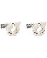Ferragamo - Gancini Cufflinks - Lyst