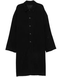 Rick Owens - Brad Button-Up Coat - Lyst
