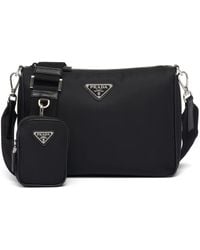Prada - Re-Nylon Messengertas - Lyst