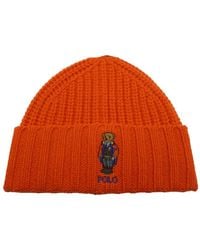 Polo Ralph Lauren - Outdoor Polo Bear Beanie Hat - Lyst