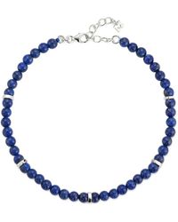 Mateo - Bracciale Hex Nut Con Lapislazzuli - Lyst