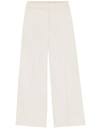 HUGO - Pantalon Palazzo À Plis Marqués - Lyst