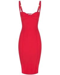 Elisabetta Franchi - Technical Fabric Dress - Lyst