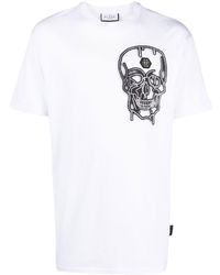 Philipp Plein - T-shirt Met Graffiti-print - Lyst