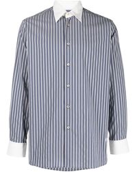 Wales Bonner - Striped Button-up Shirt - Lyst