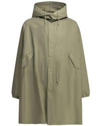 Comme des Garçons - Manteau À Taille À Lien De Resserrage - Lyst