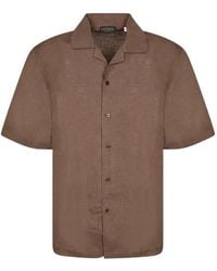 Dell'Oglio - Short-Sleeve Button-Up Shirt - Lyst