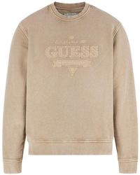 Guess - Cn Ls Vintage Sweatshirt - Lyst
