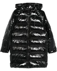 Pinko - Hooded-Quilted Coat - Lyst
