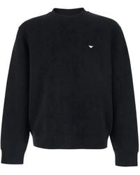 Emporio Armani - Cotton Crewneck Sweatshirt - Lyst