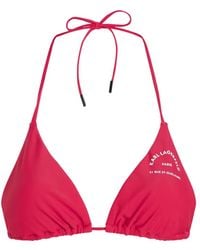 Karl Lagerfeld - Rue St-Guillaume Triangel Bikini - Lyst