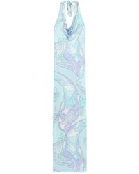 PUCCI - Maxi-Jurk Met Orchidee-Print - Lyst