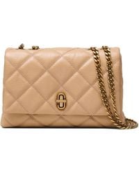 Marc Jacobs - The Slim Quilted Dual-Chain Leather Shoulder Bag - Lyst