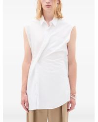 Ann Demeulemeester - Chemise Dorian À Design Sans Manches - Lyst