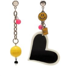 Amir Slama - Heart-Charm Drop Earrings - Lyst