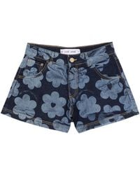 ALESSANDRO ENRIQUEZ - Floral-Print Shorts - Lyst