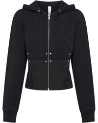 Dion Lee - Corset-bodice Cotton Hoodie - Lyst