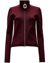 JW Anderson - Fein Gestrickter Pullover Mit Reißverschluss - Lyst