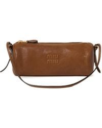 Miu Miu - Nappa-Leather Pouch - Lyst