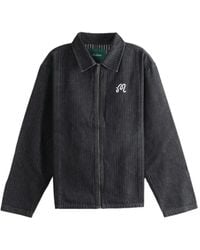 Malbon Golf - Foreman Stone-Washed Pinstripe Denim Jacket - Lyst