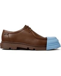 Camper - Junction Leather Lace-Up Shoes - Lyst