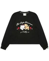 Aape By A Bathing Ape - Aapeunvs Graphic-Print Long-Sleeve T-Shirt - Lyst