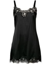 Dolce & Gabbana - Dolce&gabbana Lace Night Dress - Lyst