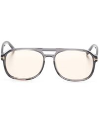 Tom Ford - Pilot-Frame Tinted-Lenses Sunglasses - Lyst