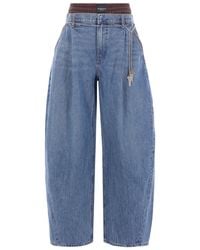 Alexander Wang - Pre-styled Jeans mit Ballonbein - Lyst
