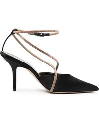 MARIA LUCA - 100mm Pointed-toe Pumps - Lyst