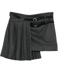 Coperni - Pleated Belted Skirt - Lyst
