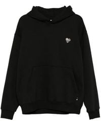 Izzue - Hoodie Mit Logo-Stickerei - Lyst