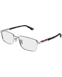 Gucci - Rectangle-Frame Glasses - Lyst