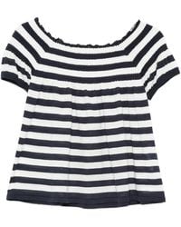 Semicouture - T-Shirt À Rayures - Lyst